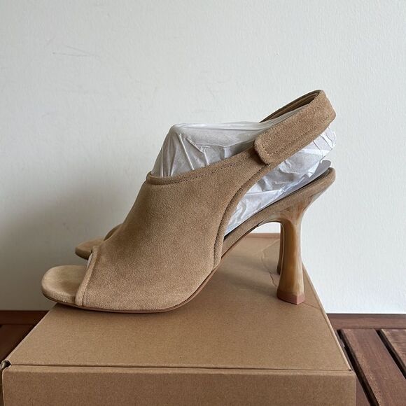 Vince Quest Suede Slingback Graceful Sandal Dune Women Size 9 MSRP$350 - Picture 7 of 13